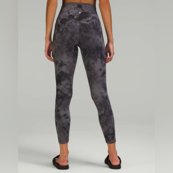 Lululemon Align High-Rise Pant 25" in Diamond Dye Pitch Grey Graphite Grey - Picture 8 of 8